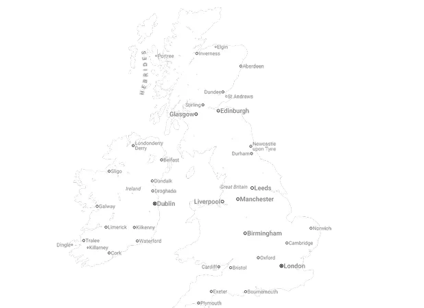 UK map